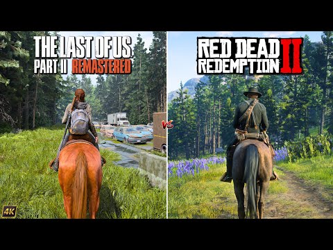 TLOU 2 Remastered vs RDR 2 | PC | Graphics, Physics and Details Comparison