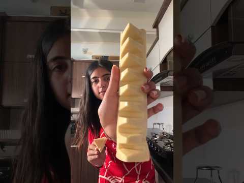 Right way to eat Toblerone chocolate | @ChahatAnand #shorts