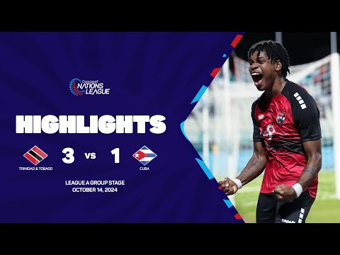 Trinidad and Tobago 3-1 Cuba 