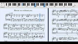 【Movin&#39;on without you】浜崎あゆみver.  piano cover