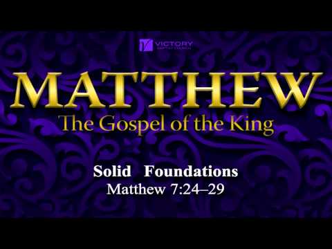 40) Solid Foundations