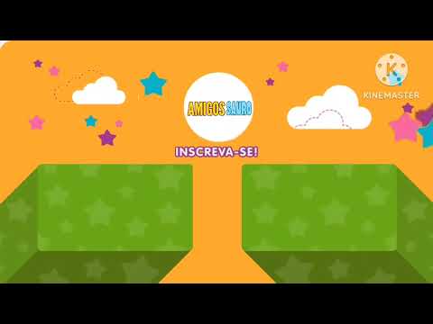 Amigossauro Inscreva-se Logo Remake