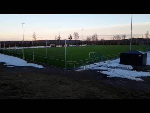 Borgen Stadion in Akershus, Norway. Stadium of Borgen IL