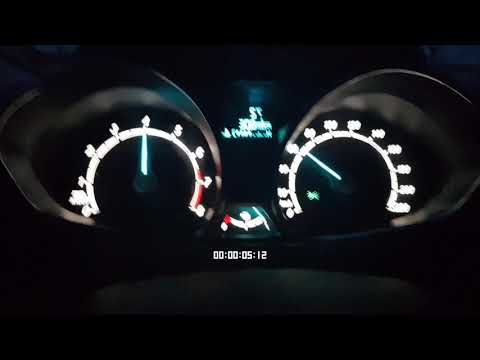 Ford Fiesta 1.0L Ecoboost 100HP Aceeleration 0-100 km/h (0-60MPH) 2017