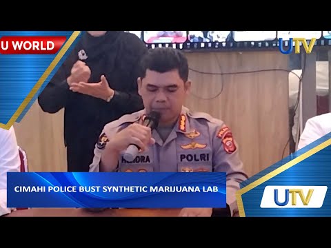 Cimahi Police Bust Synthetic Marijuana Lab | U World | UTV