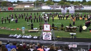 preview picture of video 'Nampa Marching Band Performance 9-28-13'
