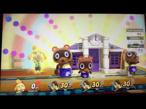 Super Smash Bros. Ultimate - Final Smash - Isabelle (Dream Town Hall)