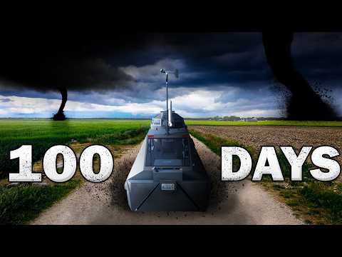 I Tried to SURVIVE 100 Days in Tornado Alley!