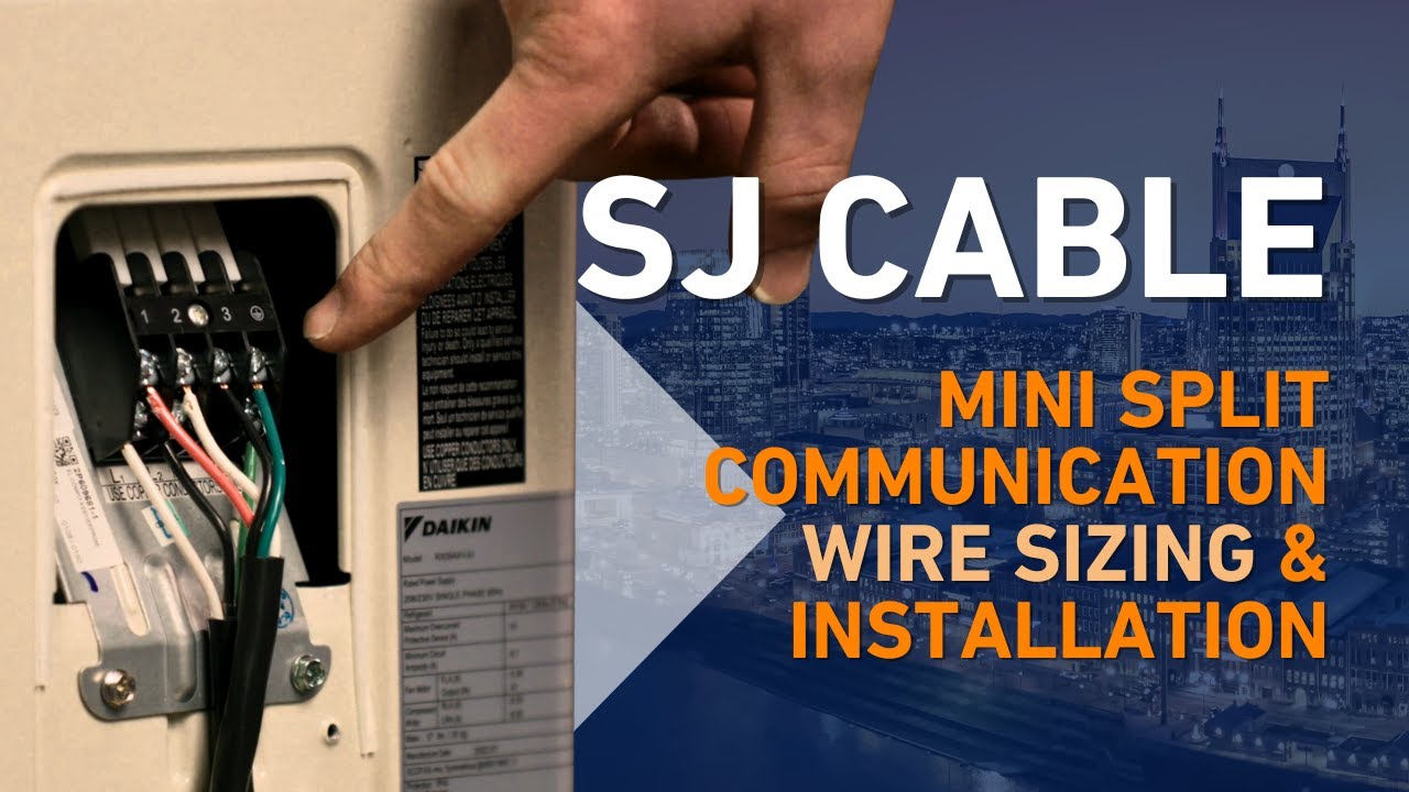Mini Split Communication Wire Sizing & Installation