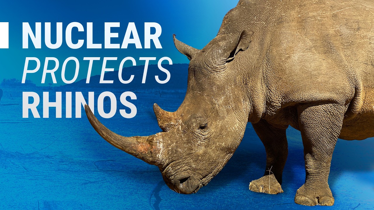 #EarthDay: Protecting Rhinos With Nuclear Science