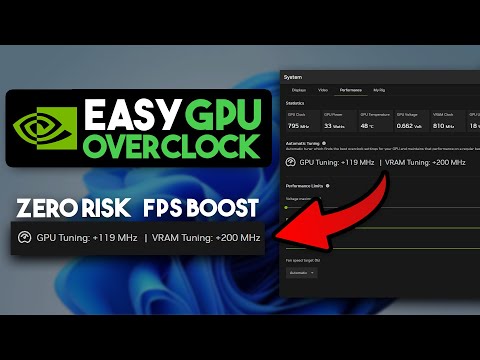 How To Safely Overclock Your GPU (One-Click Nvidia Approved Method)