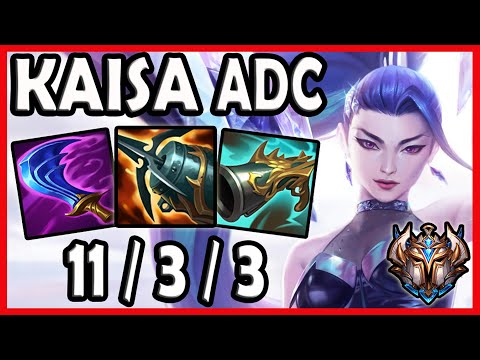 Kaisa vs Jhin ADC - Korea Challenger Patch 11.24 ✅