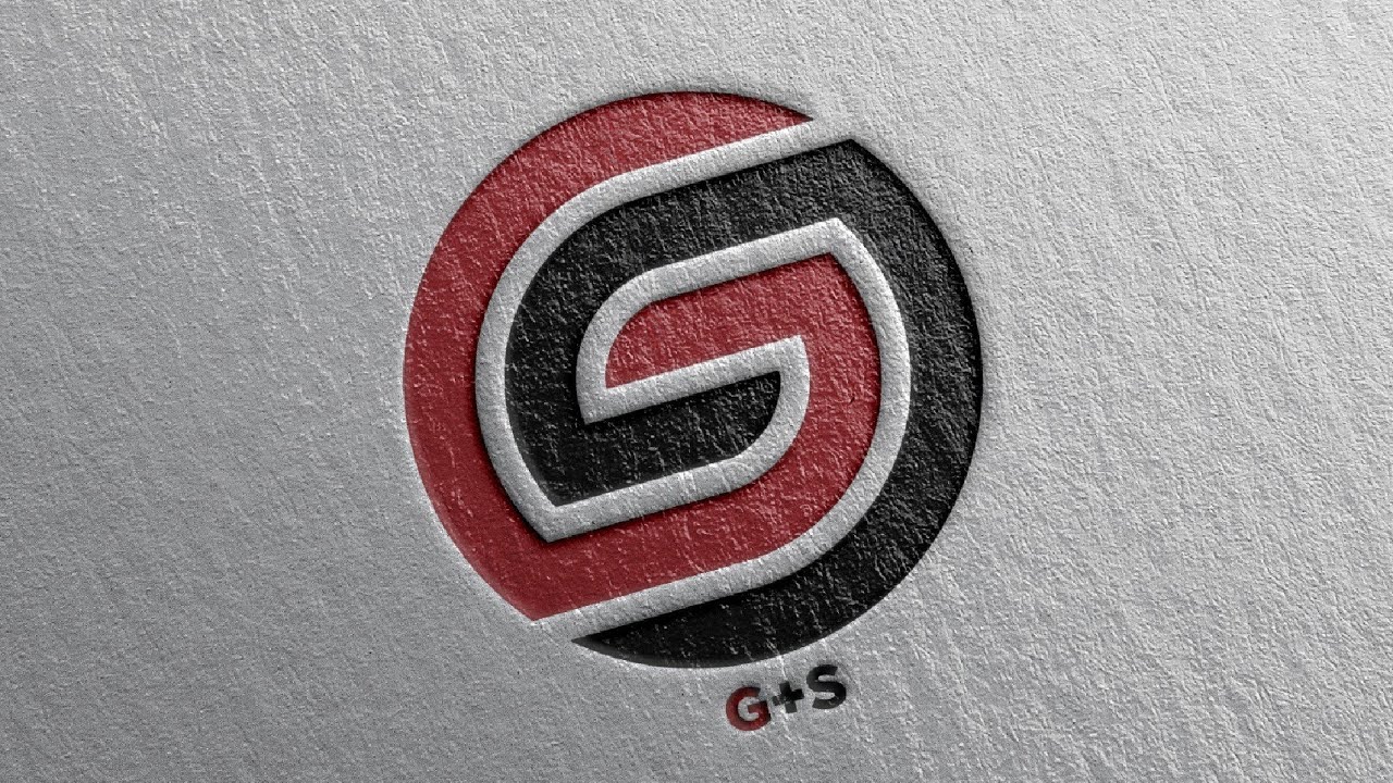 GS Monogram Logo Design #shorts #illustrator