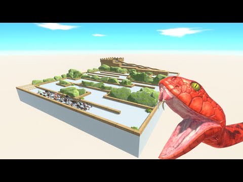 Escape From Titanoboa Last Survivor - Animal Revolt Battle Simulator