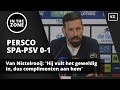 Van Nistelrooij: 'Hij vult het geweldig in, dus complimenten aan hem'