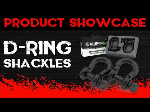 Rhino USA   D Ring Shackle Set