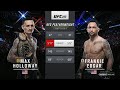 Max Holloway Vs Frankie Edgar