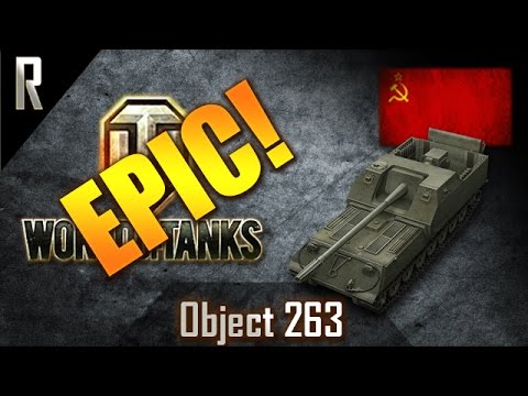 ► World of Tanks - Epic Games: Object 263 [7 kills, 9552 dmg]