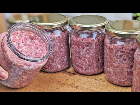 Statt gekaufter Wurst koche ich Wurst im Glas! Richtige Sterilisation für die Langzeitlagerung
