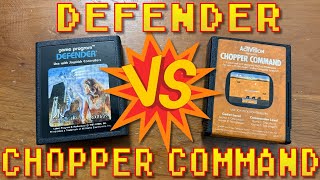 Which Atari 2600 Game Is Better Defender or Chopper Command?