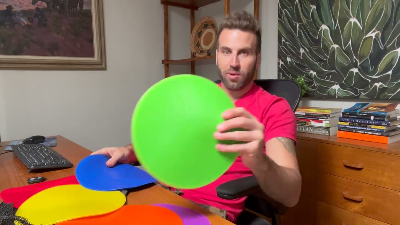 Spot Markers for Sports Training, 9 Inch No Slip Poly Spot Dots Rubber Flat Cones Field Markers