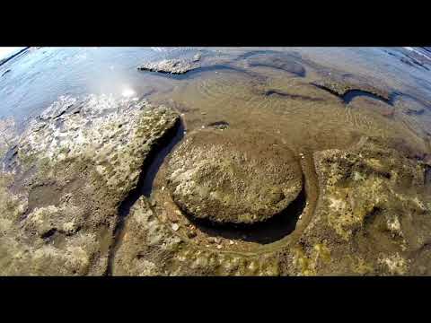 millstones quarry during middle age in Mediterranean sea