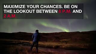 Northern Lights season in Norway