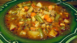 Delicious Easy Vegetable Beef Soup | How To Make