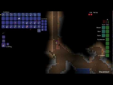 Jim&Amos Play Terraria: Episode 4 Gravity Kills