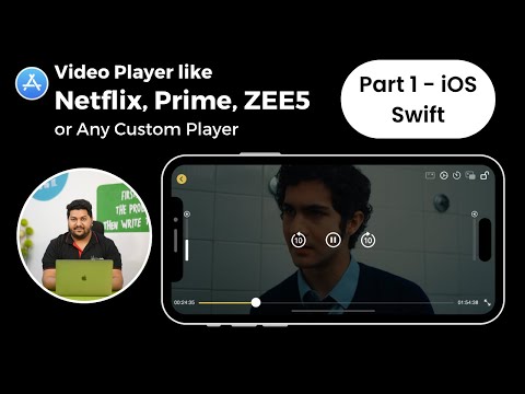 Build a Powerful Video Player like Netflix, Prime, ZEE5: Part 1 - Custom AVPlayer in Swift iOS