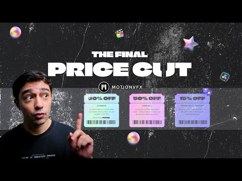 The Biggest MotionVFX Sale of the Year - The FINAL Price Cut!