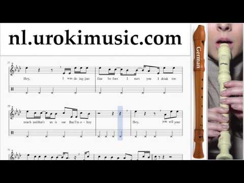 Blokfluitles (G.) The Chainsmokers ft. Halsey - Closer Blokfluitles Deel#2 um-374