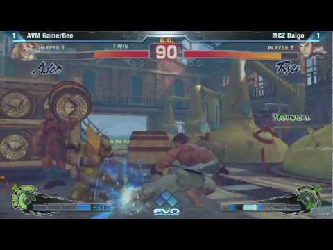 [EVO 2012 SSFIV AE Top 32] AVM GamerBee (Adon) vs MCZ Daigo (Ryu)