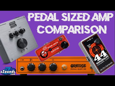 Pedal Sized Amps - Mooer, EHX, Orange & Seymour Duncan