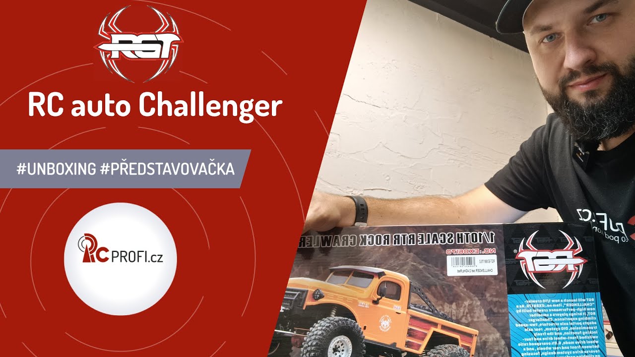 CHALLENGER 1/10 súprava 2,4 GHz, žltá