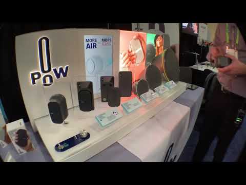 POW Audio at CESunveiled First Speaker Designed With New, Patented, Expandable Technology At CES2019