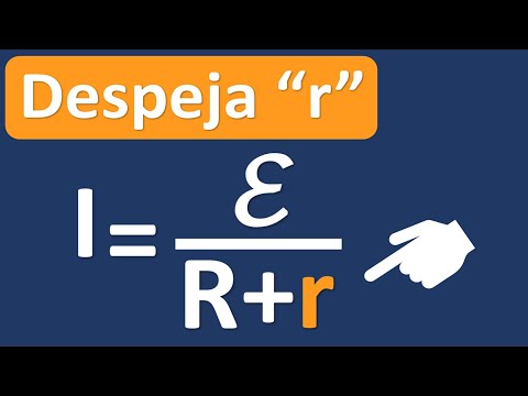 Cómo hacer despejes. Despejar ecuaciones y fórmulas