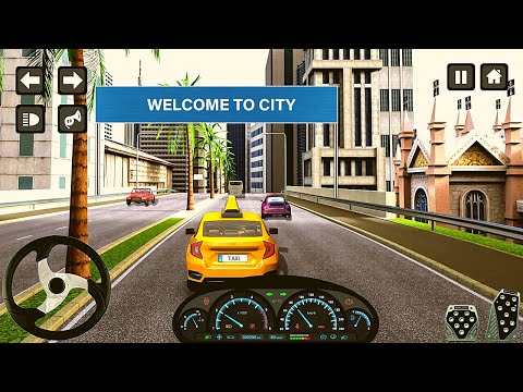 Grand Taxi Simulator : Modern Taxi Game 2020 - Gameplay Android