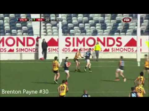 Brenton Payne - 2014 AFL Draft Prospect Highlights
