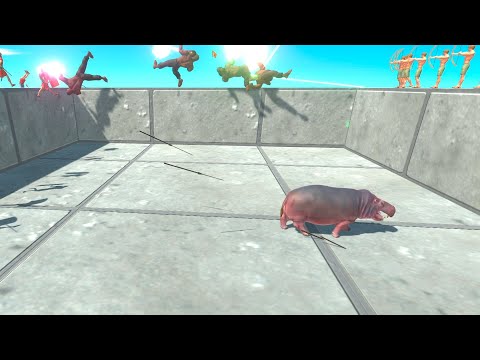 PLASMA BOLD BILLY vs ARCHER & ROMANUS vs EVERY UNIT - Animal Revolt Battle Simulator