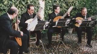 LAS 3 HOJAS por el  Cuarteto de Laúdes Iberia
