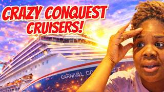 These Carnival Conquest Cruisers Are CRAZY | Folks Have Gotten TOO COMFORTABLE on This Day At Sea