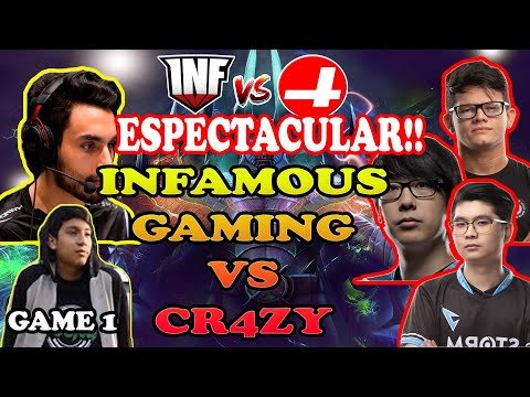 INFAMOUS GAMING vs CR4ZY (GAME 1)BO3 "HFN(TERRORBLADE) vs PAKAZS(SPECTRE)" BTS Pro Series 3 Americas