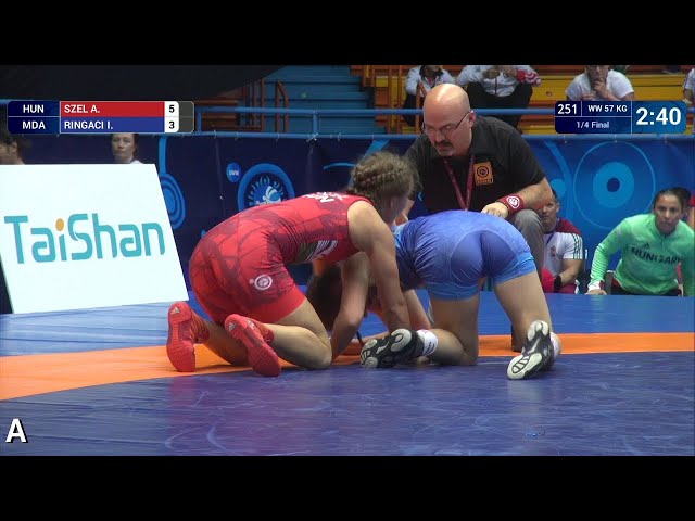 204 | 251 | Cadets WW 57kg | 1/4 Final | SZEL Anna Hella (HUN) | RINGACI Irina (MDA)