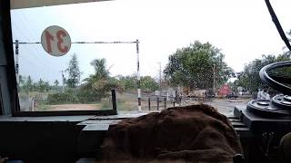 preview picture of video 'Train Passing | Blue Train l Villupuram'