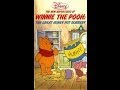 Digitized Opening Of Winnie The Pooh The Great Honey Pot Robbery 1989 VHS UK