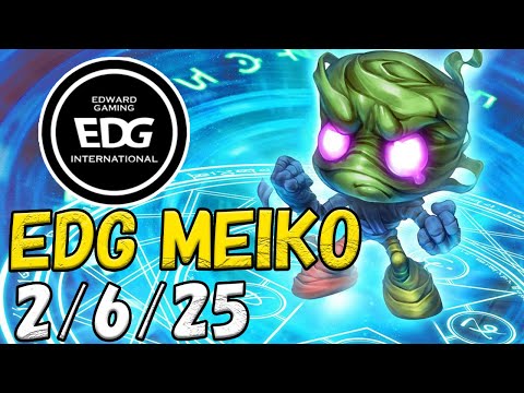 EDG Meiko アムム(Amumu) VS ノーチラス(Nautilus) SUPPORT patch 12.19 NA RANK