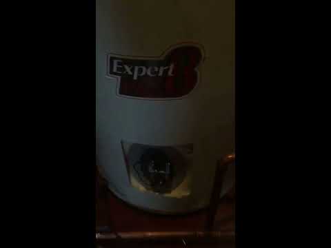 Wood stove and copper coil to Hot water tanks.