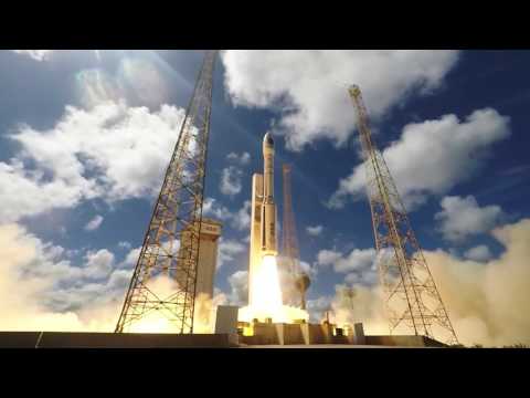 Images rapprochées du décollage de Vega