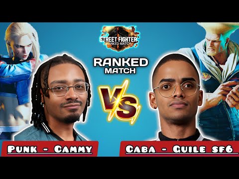 SF6 ▰ Punk ( Cammy ) VS Caba ( Guile ) ▰ High Level Gameplay